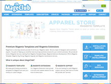 Tablet Screenshot of mageclub.org